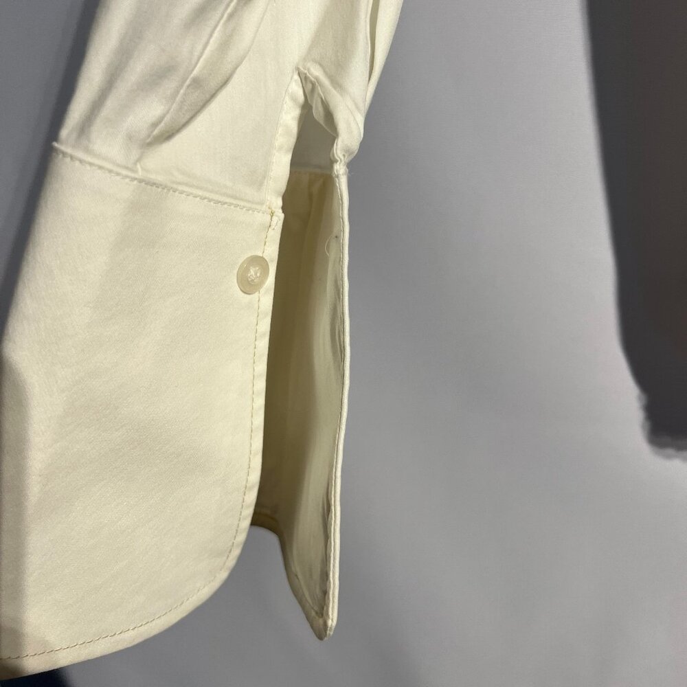 Max Studio White Ruffle Shirt - Picture 3 of 8